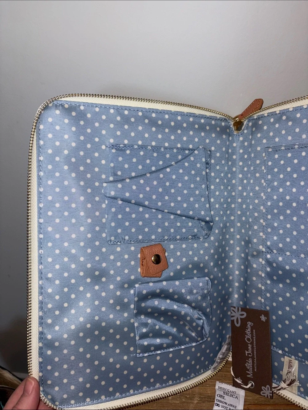 Matilda Jane Floral Tablet Cover in Cream, Pink, Blue new